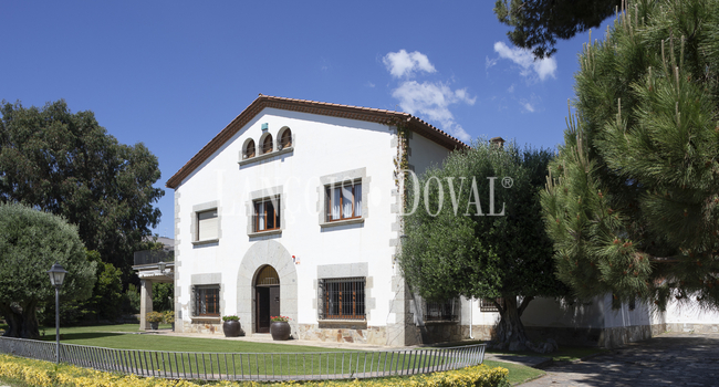 Exclusive Country House for Sale in Sant Andreu de Llavaneres Barcelona Spain