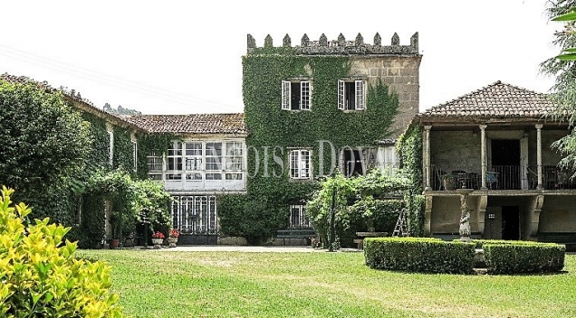 Pontevedra. Pazo histórico en venta. Propiedades singulares en Galicia.