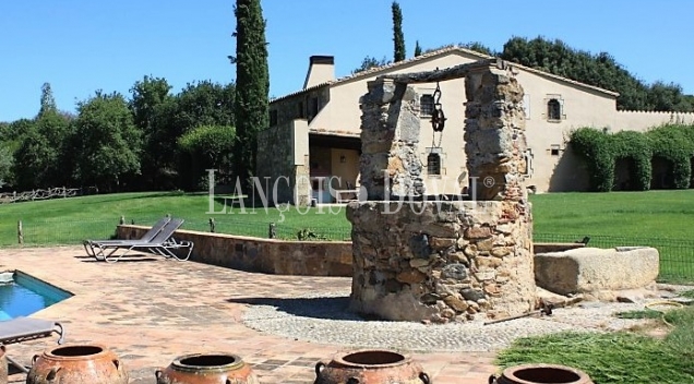 Cassà de la Selva. Venta masía y finca. Ideal hípica y turismo rural. Gavarres