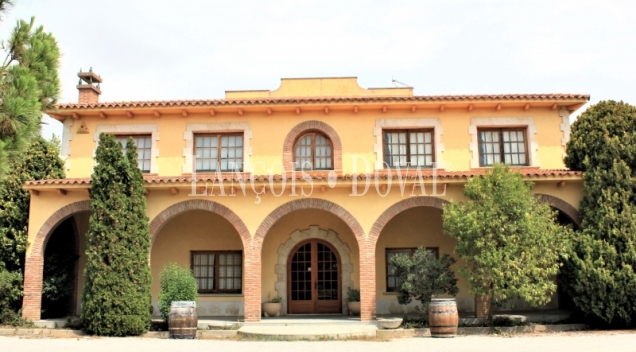 Alt Penedès. Bodega elaboradora de cava en venta. Santa Fe del Penedès. Barcelona.