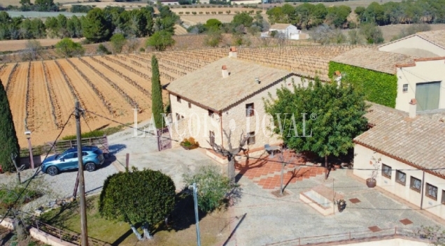 Alt Penedès. Masía en  venta. Sant Martí Sarroca. Barcelona fincas singulares