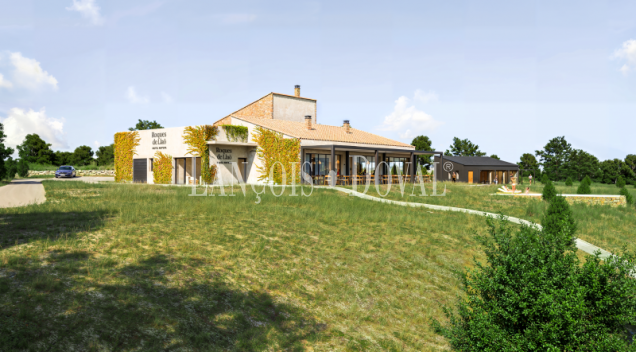 Castellón. Culla. Finca con proyecto turístico en venta. 