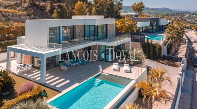 Jávea. Alicante. Moderna villa de lujo en venta en la Costa Blanca.