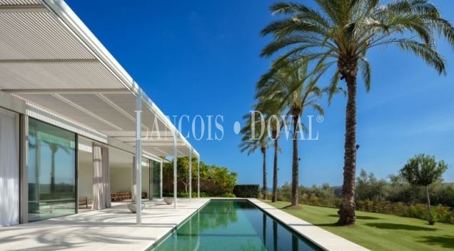 Golf Finca Cortesín. Lujosa villa de  diseño en venta. Casares. Costa del Sol