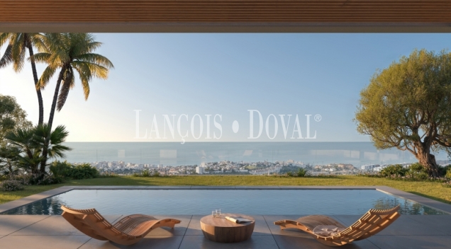 Mijas. Nuevo proyecto de villas en venta con vistas al mar.