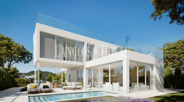 Estepona. Venta Nueva Promoción de Villas obra nueva con vistas al Mar
