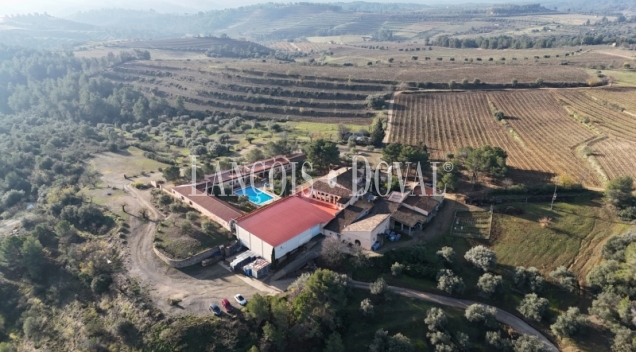 Priorat. Finca histórica en venta destinada a hotel con viñedos y bodegas