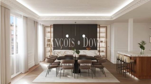  Madrid. Recoletos. Venta Exclusiva vivienda Señorial con carácter y amplitud