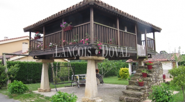 Asturias. Venta casa rural mariñana restaurada. Concejo de Siero