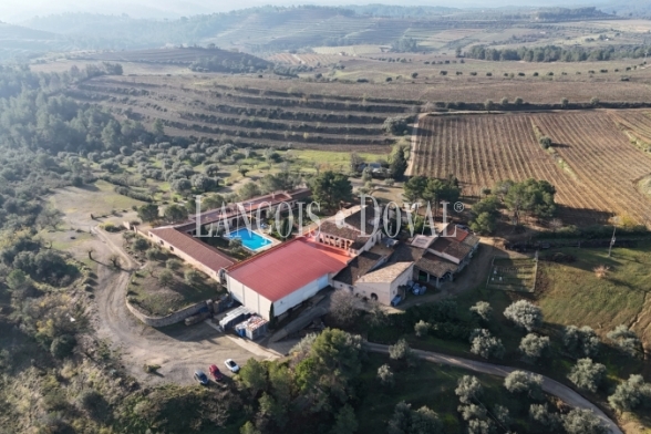 Priorat. Finca histórica en venta destinada a hotel con viñedos y bodegas