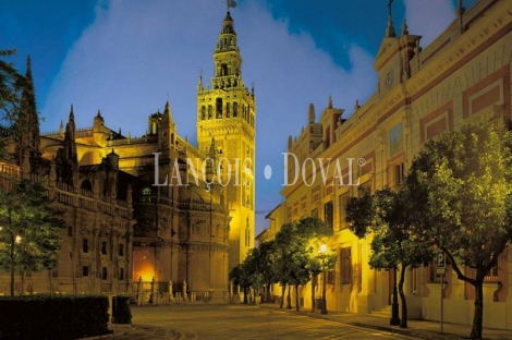 Sevilla. Hotel de lujo en venta en centro histórico y turístico. 