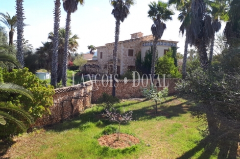 Mallorca. Finca con villa de lujo en venta. Felanitx