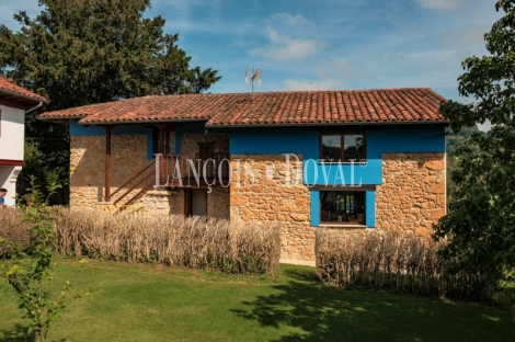 Casa rural tradicional en venta. Vistas Picos, Asturias propiedades singulares