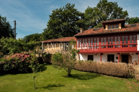Casa rural tradicional en venta. Vistas Picos, Asturias propiedades singulares
