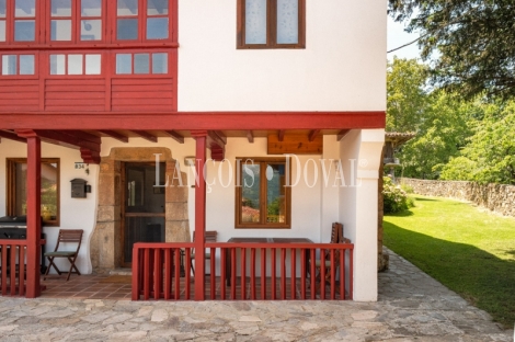 Casa rural tradicional en venta. Vistas Picos, Asturias propiedades singulares