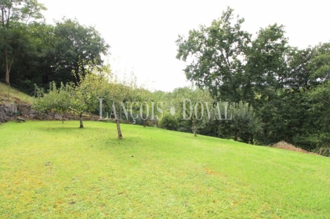 Caxidi. Cangas de Onís. Casa en venta con amplio jardín y piscina