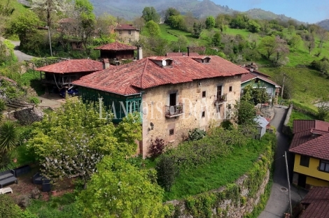 Asturias. Proaza. Singular casa señorial medieval en venta. 