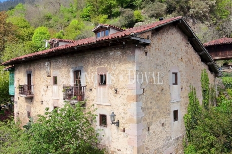 Asturias. Proaza. Singular casa señorial medieval en venta. 
