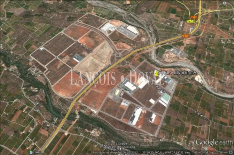 Almazora. Castellón. Suelo industrial logístico en venta.