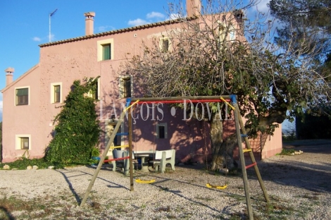 Finca con casa señorial y casa rural en venta. Valls. Tarragona