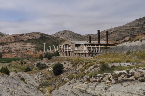 Finca en venta para proyecto residencial o turístico. Aliaga. Teruel