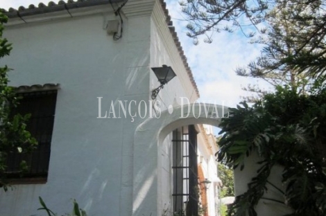 Finca y casa señorial en venta. Algeciras. Cádiz.