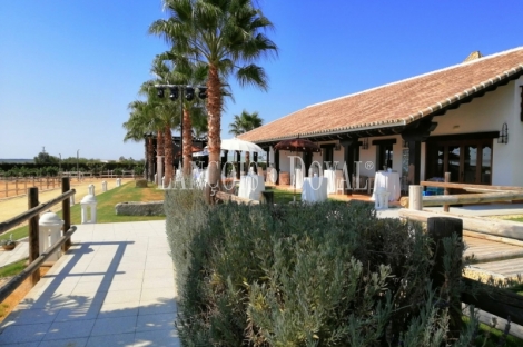 Parque Nacional de Doñana. Resort turismo ecuestre en venta. Sevilla.