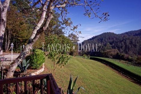 Finca y casa asturiana típica con panera en venta. Trevías. Valdés. Asturias. 