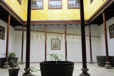 Canarias. Casa señorial histórica. Santa Cruz de Tenerife. Los Realejos