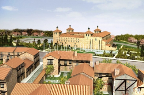 Monasterio Sopetrán. Venta proyecto inmobiliario. Hotel y residencial. Hita. Guadalajara.