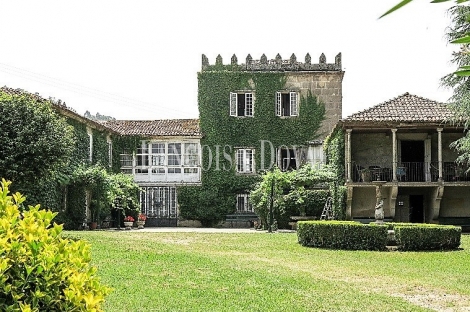 Pontevedra. Pazo histórico en venta. Propiedades singulares en Galicia.