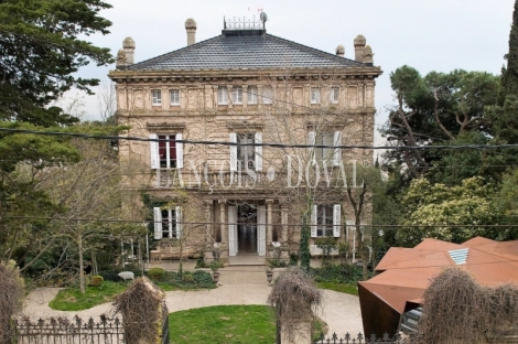 Palacete en venta. Barcelona. Vallvidrera.  Propiedades de lujo y singulares.