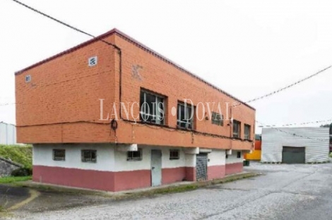 Asturias. Venta sociedad industrial. Naves con puente grúa cerca puerto Avilés.