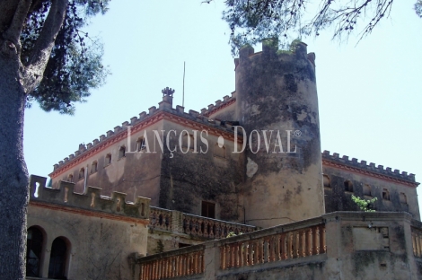 Castillo en venta. Penedès. Casa palacio fortificada.  Ideal enoturismo.