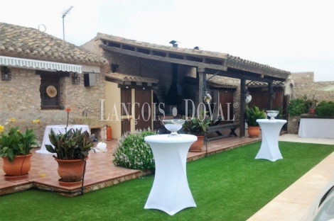 Costa Cálida. Venta finca y complejo rural para eventos y celebraciones. Murcia.