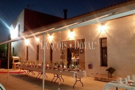 Costa Cálida. Venta finca y complejo rural para eventos y celebraciones. Murcia.