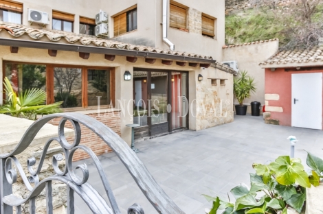 El Matarranya. Hotel rural y restaurante en venta. La Fresneda. Teruel.