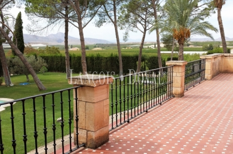 Finca eventos y hotel en venta. Murcia. Cieza.