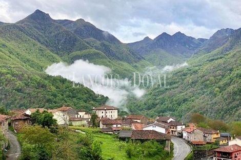 Picos de Europa. Hotel rural en venta. Nacimiento río Sella. León