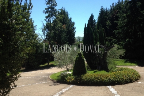 León. Chalet en venta. Amplio jardín con piscina. Ideal turismo rural en el Camino de Santiago.