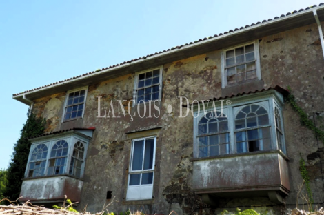 Costa de A Coruña. Pazo señorial en venta. Pontedeume. Ideal proyecto turístico.