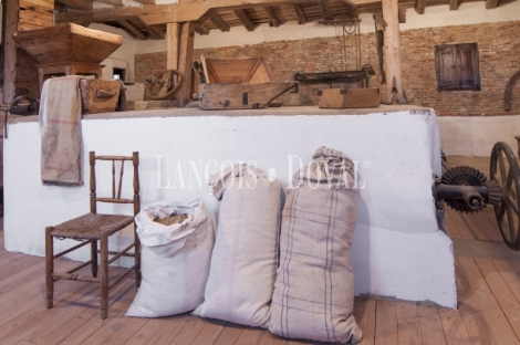 León. Molino histórico del siglo XV en venta con alojamiento rural en Villacelama