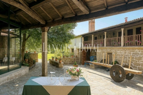 Lugo. Pazo en venta. Exclusivo hotel con encanto y eventos.