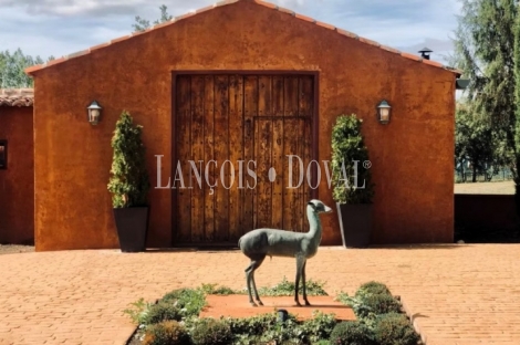 Finca y casa de campo en venta en Guadalajara con licencia hotelera