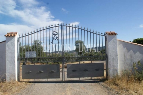 Sierra Morena. Córdoba. Finca de olivar y ocio con gran Hacienda en venta