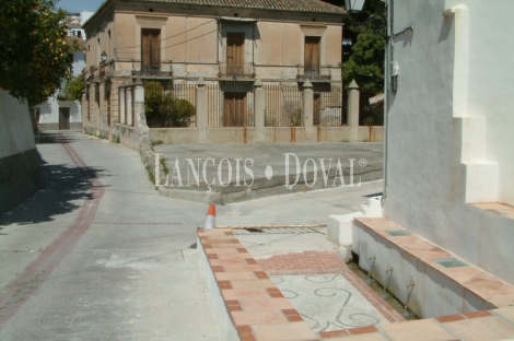 Pinos del Valle Granada. Parcela en venta para 2 viviendas
