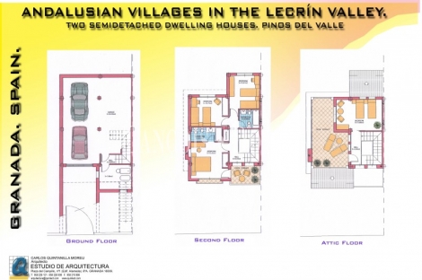 Pinos del Valle Granada. Parcela en venta para 2 viviendas