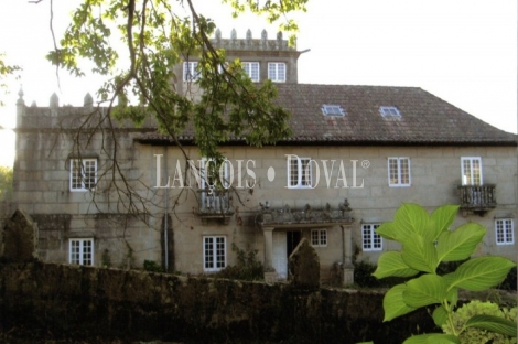 San Xoan de Poio. Pontevedra. Pazo en venta ideal hotel con encanto.