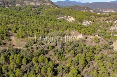 Huesca Sobrarbe. Venta finca forestal. Borda y casa a rehabilitar. 