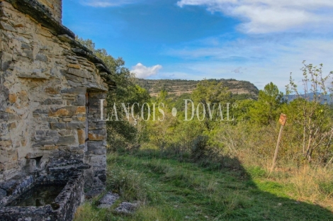 Huesca Sobrarbe. Venta finca forestal. Borda y casa a rehabilitar. 